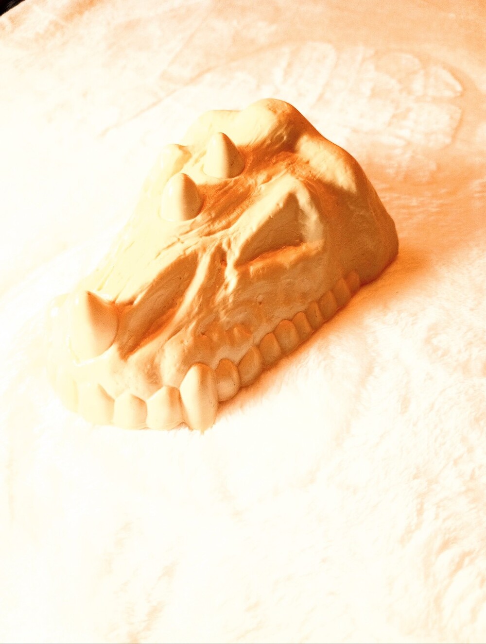 1980s MOTU Battle Bones Head He-Man Masters Of The Universe Replacement Part Vtg